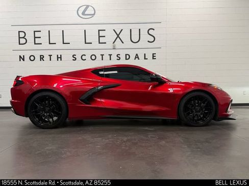 Used 2023 Chevrolet Corvette Stingray Premium Cpe w/ Battery Protection Package RWD image 3