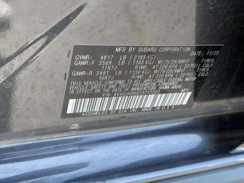 Certified 2026 Subaru Crosstrek 2.5i Premium AWD/4WD image 27