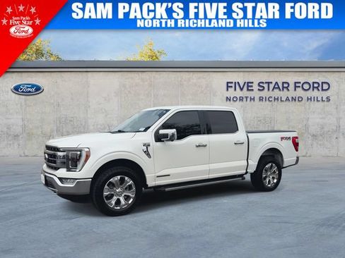 Used 2021 Ford F150 Lariat w/ Equipment Group 502A High AWD/4WD image 4