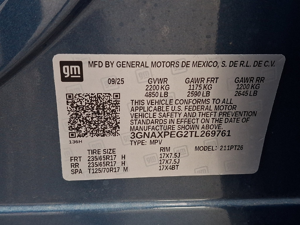 Used 2026 Chevrolet Equinox LT AWD/4WD image 27