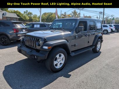 Used 2022 Jeep Wrangler Unlimited Sport w/ Sun And Sound Package