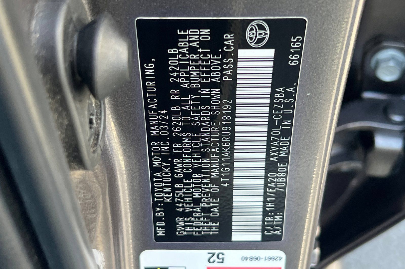 Used 2024 Toyota Camry SE FWD image 36