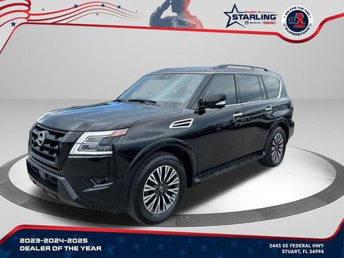 Used 2024 Nissan Armada SL w/ Midnight Edition Package RWD image 1