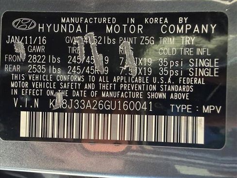 Used 2016 Hyundai Tucson Limited w/ Option Group 03 FWD image 23
