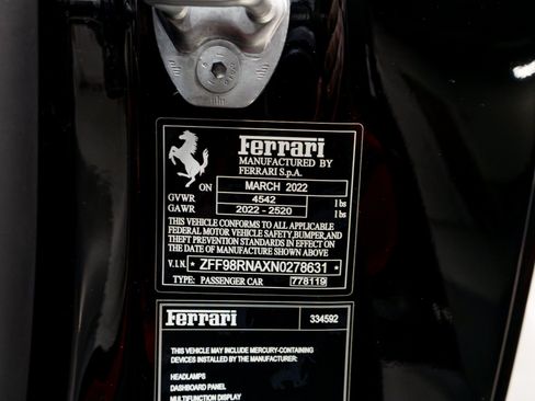Used 2022 Ferrari Roma RWD image 89