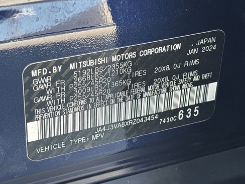 Used 2024 Mitsubishi Outlander SE image 34