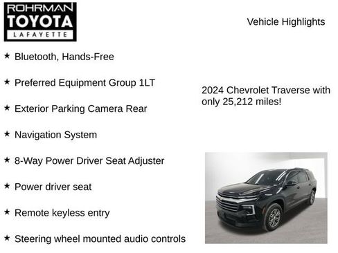 Used 2024 Chevrolet Traverse LT FWD image 7