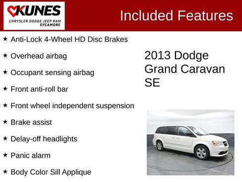 Used 2013 Dodge Grand Caravan SE image 4