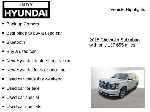 Used 2018 Chevrolet Suburban Premier AWD/4WD image 8