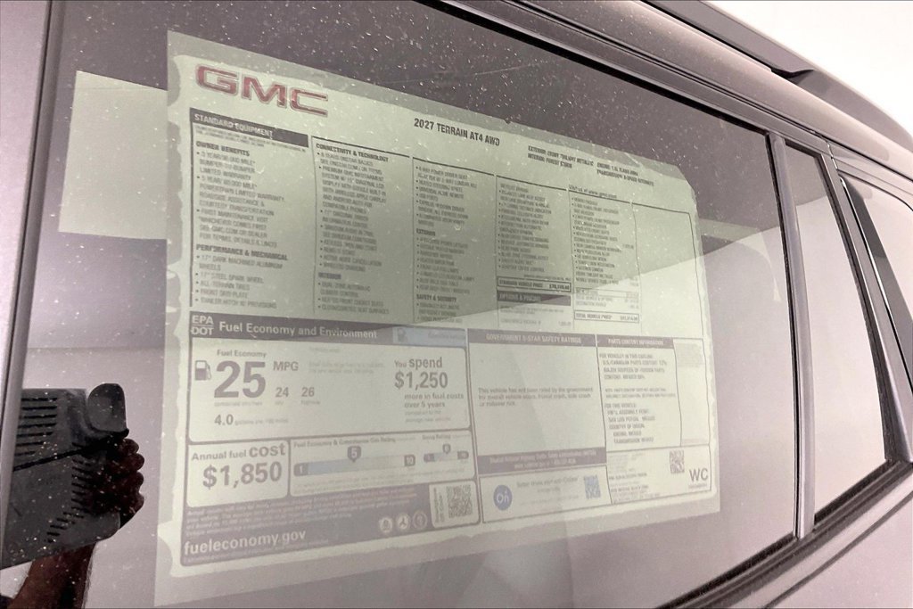 New 2027 GMC Terrain AT4 w/ Convenience Package III AWD/4WD image 14