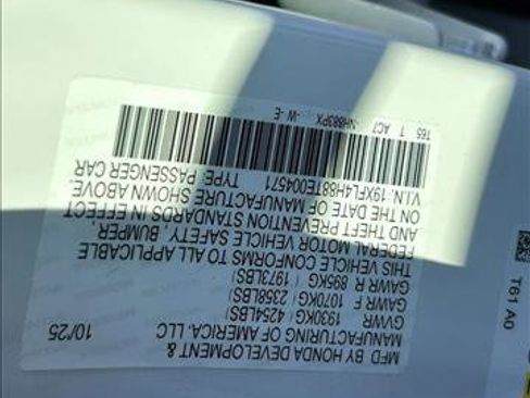 New 2026 Honda Civic Sport image 19