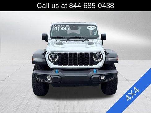 Certified 2025 Jeep Wrangler Unlimited Rubicon 4xe w/ Safety Group AWD/4WD image 2