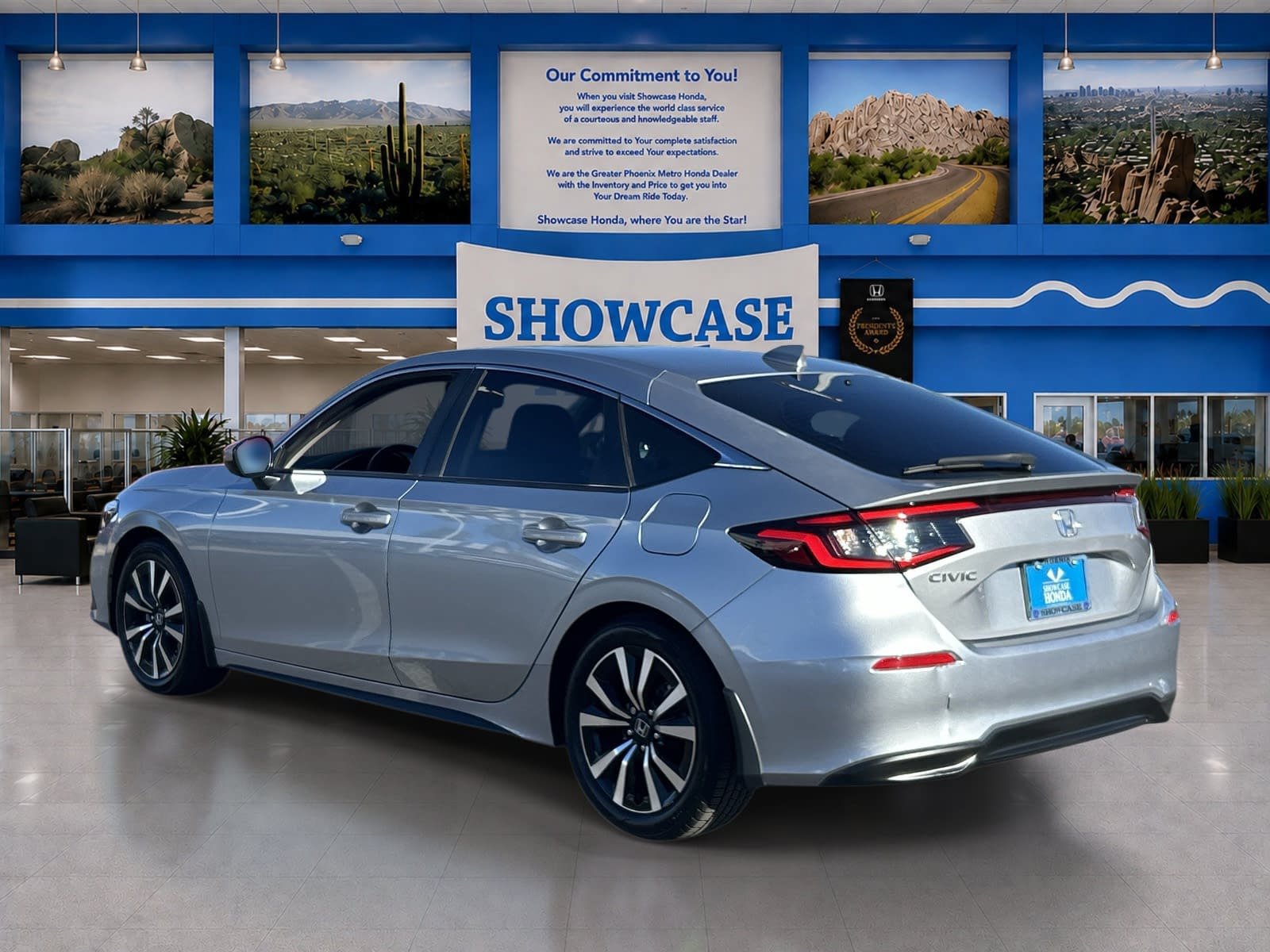 Certified 2024 Honda Civic EX-L image 8