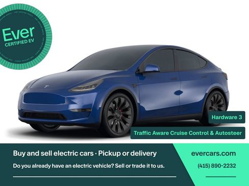 Used 2021 Tesla Model Y Performance AWD/4WD image 1