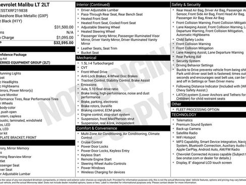 Used 2024 Chevrolet Malibu LT FWD image 5