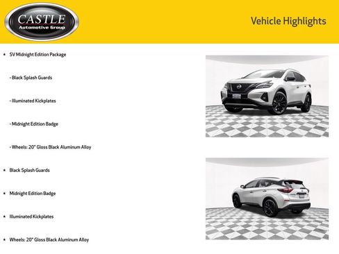 Used 2023 Nissan Murano SV w/ SV Midnight Edition Package AWD/4WD image 4