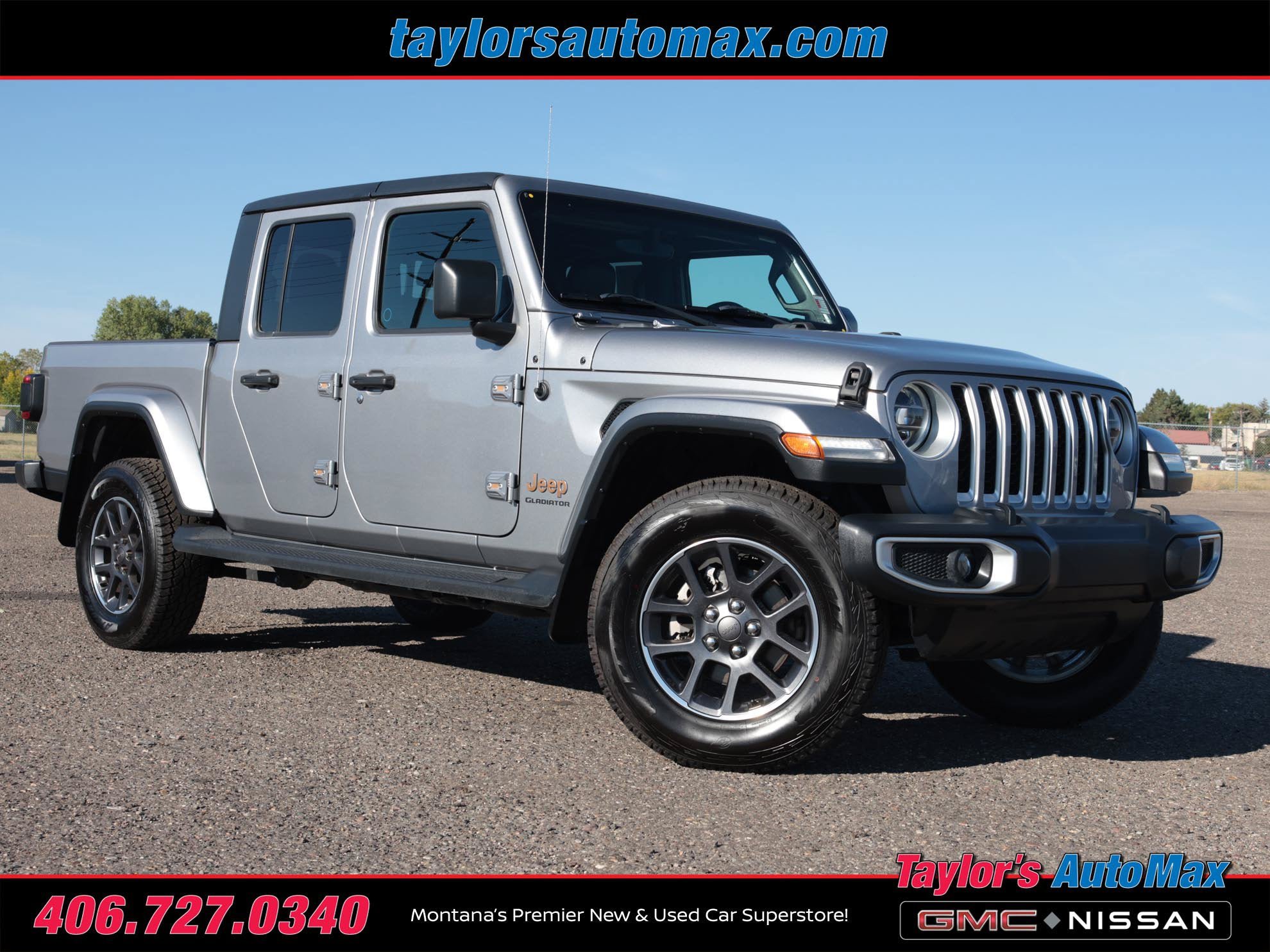 Used 2020 Jeep Gladiator Overland w/ Uconnect 4C Nav & Sound Group AWD/4WD image 2