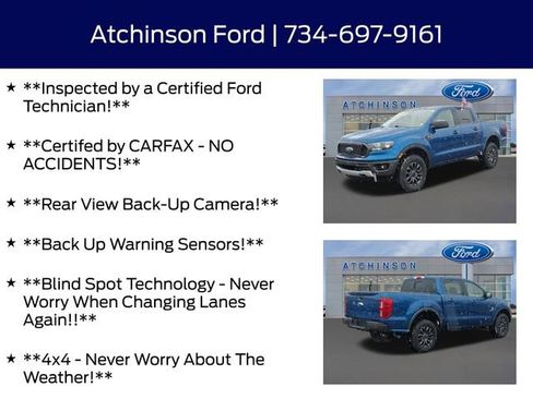 Certified 2019 Ford Ranger XLT w/ Equipment Group 302A Luxury image 4