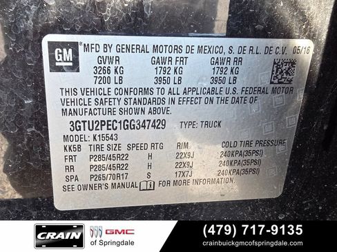Used 2016 GMC Sierra 1500 Denali w/ Denali Ultimate Package AWD/4WD image 33