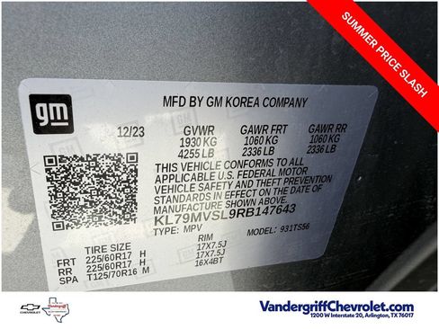 Certified 2024 Chevrolet TrailBlazer ACTIV w/ Driver Confidence Package FWD image 28