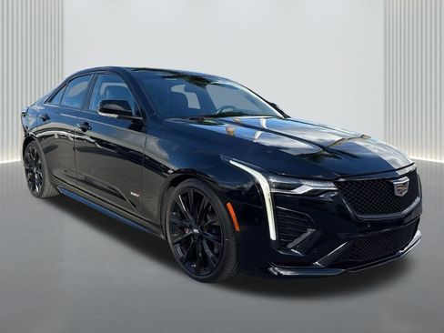 Used 2023 Cadillac CT4 V w/ Climate Package RWD image 3