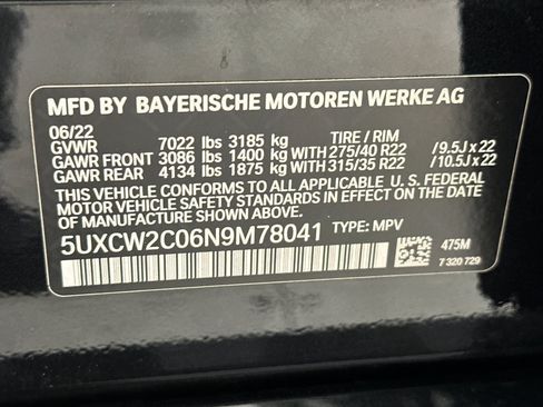 Certified 2022 BMW X7 xDrive40i w/ Premium Package AWD/4WD image 20