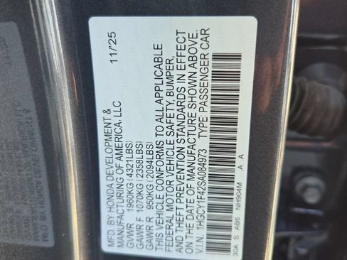 Used 2025 Honda Accord SE image 3