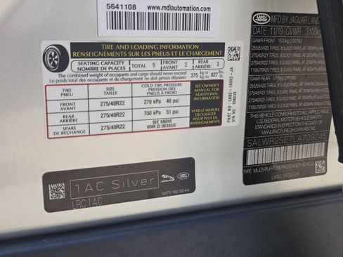 Used 2020 Land Rover Range Rover Sport HSE Dynamic image 44