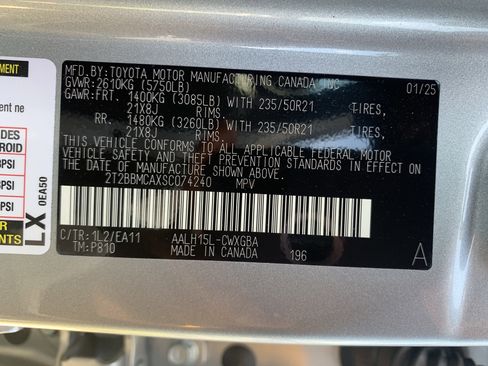Used 2025 Lexus RX 350h w/ Convenience Package AWD/4WD image 36