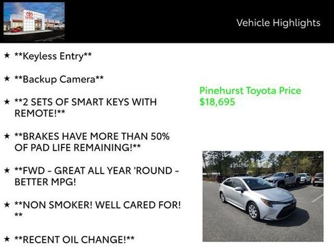 Used 2025 Toyota Corolla LE image 13