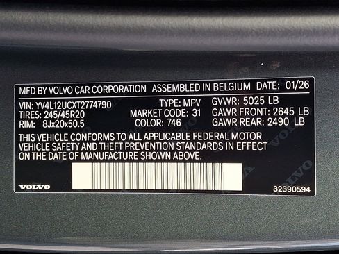 New 2026 Volvo XC40 B5 Plus w/ Climate Package image 14