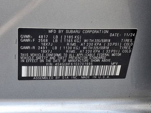 Certified 2025 Subaru Crosstrek 2.5i Sport w/ Crosstrek Mirror Package image 27