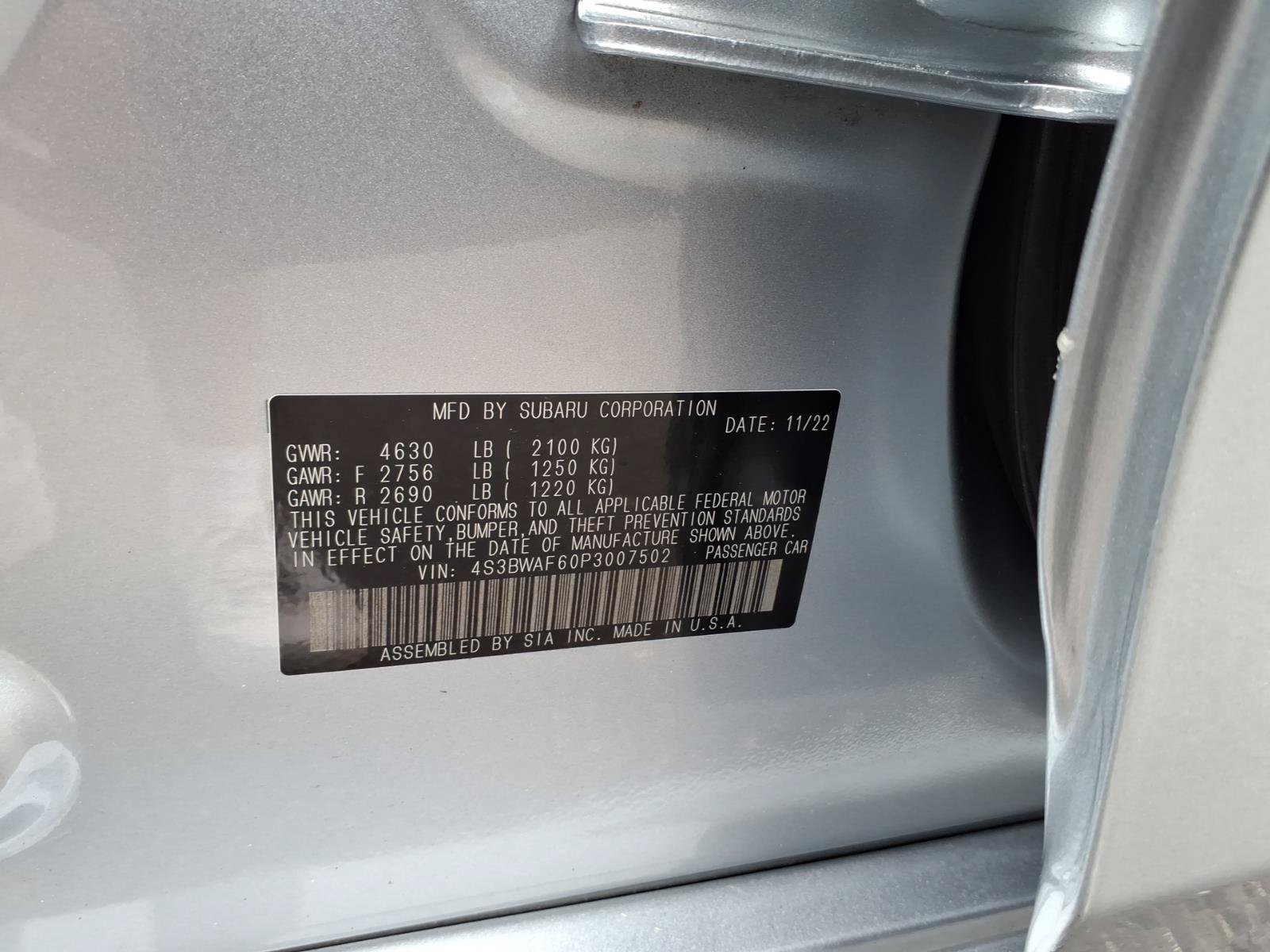 Used 2023 Subaru Legacy Premium AWD/4WD image 23