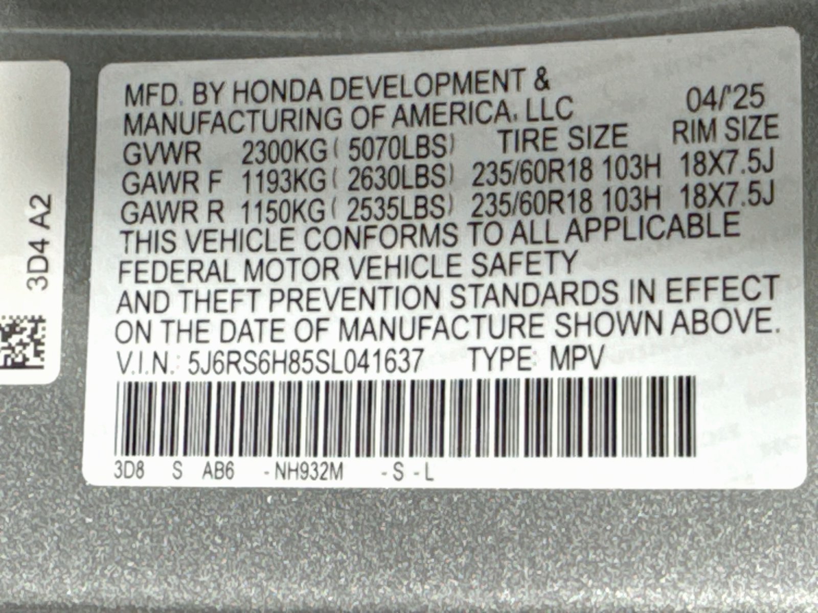 Certified 2025 Honda CR-V Sport-L image 31