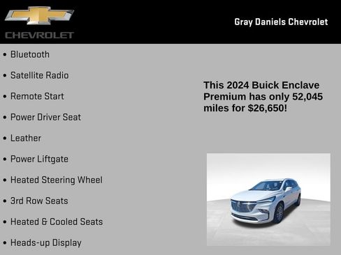 Certified 2024 Buick Enclave Premium image 11
