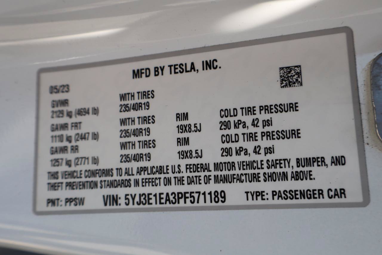 Used 2023 Tesla Model 3 Standard Range RWD image 33