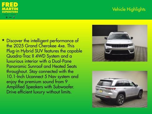 New 2025 Jeep Grand Cherokee Limited 4xe image 8