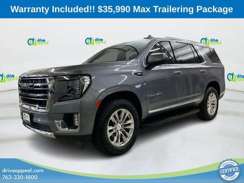 Used 2021 GMC Yukon SLT w/ SLT Luxury Plus Package AWD/4WD image 2