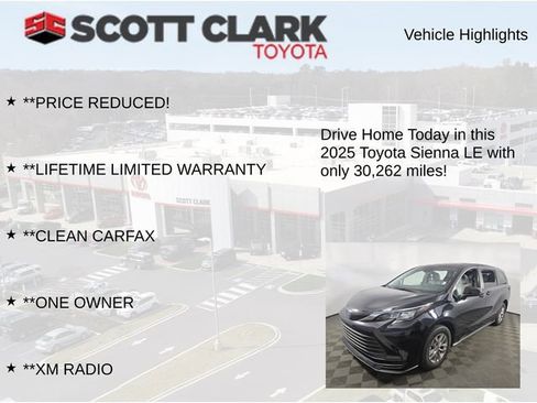 Used 2025 Toyota Sienna LE image 12