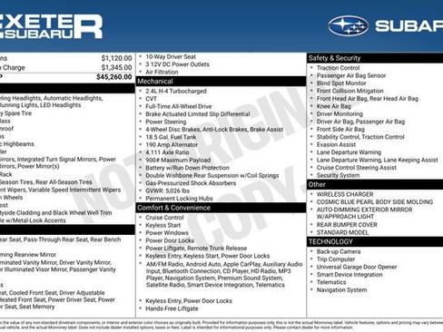 Used 2024 Subaru Outback Touring XT image 1