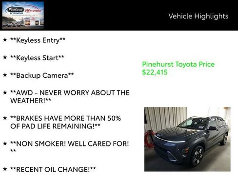 Used 2025 Hyundai Kona SEL AWD/4WD image 14