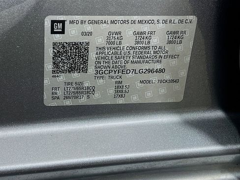 Used 2020 Chevrolet Silverado 1500 LT Trail Boss image 38