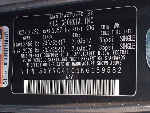 Used 2022 Kia Sorento LX image 26