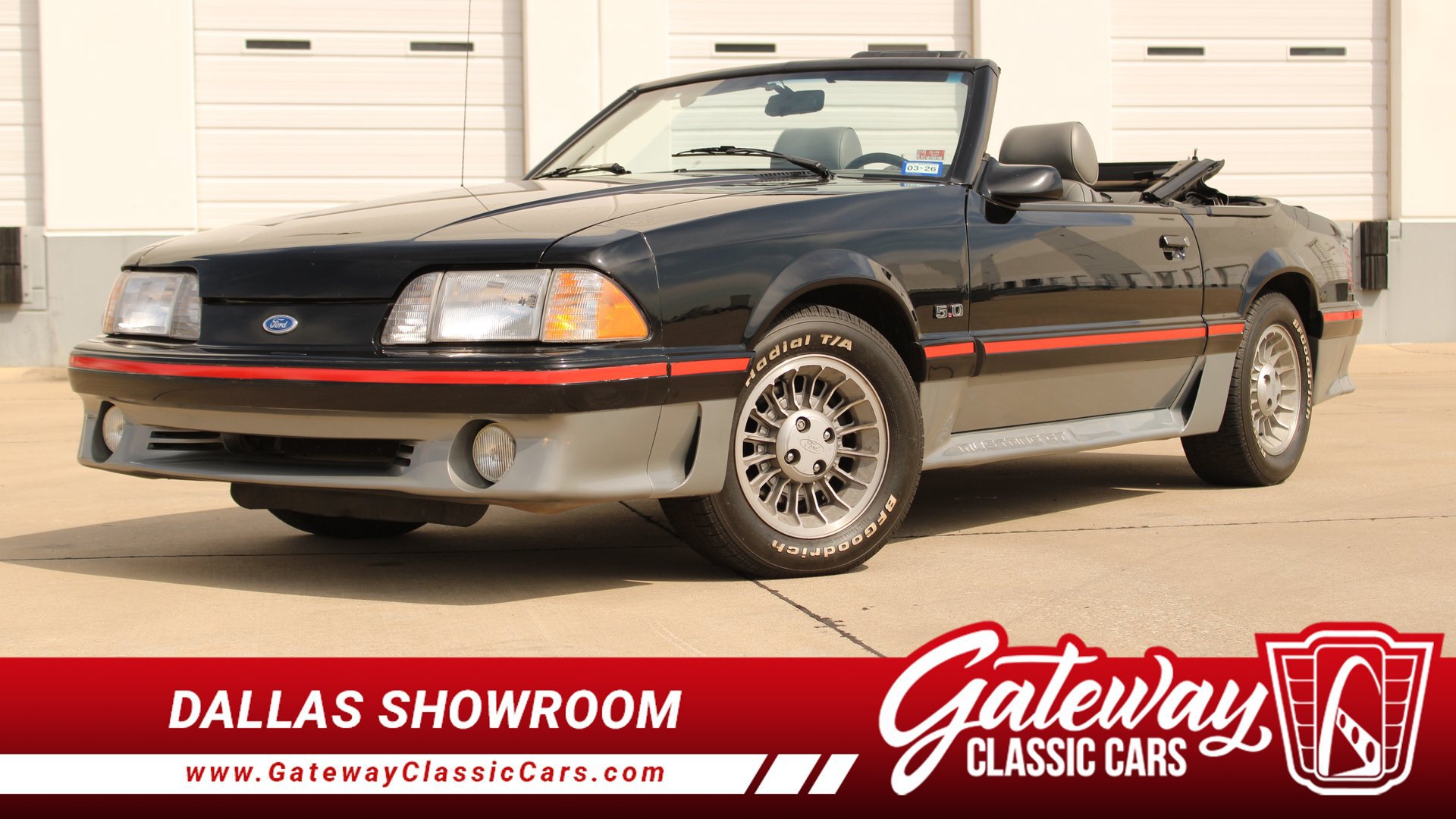 Used 1987 Ford Mustang GT RWD image 1