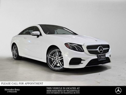 Certified 2020 Mercedes-Benz E 450 4MATIC Coupe image 1