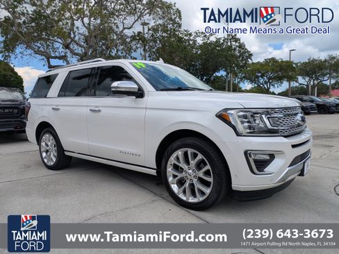 Certified 2019 Ford Expedition Platinum RWD image 1