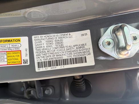 Used 2026 Honda Civic Sport image 35