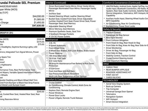 Certified 2025 Hyundai Palisade SEL image 6
