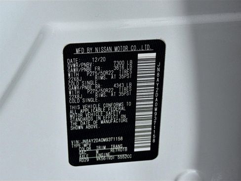 Used 2021 Nissan Armada Platinum w/ Captain's Chairs Package image 33