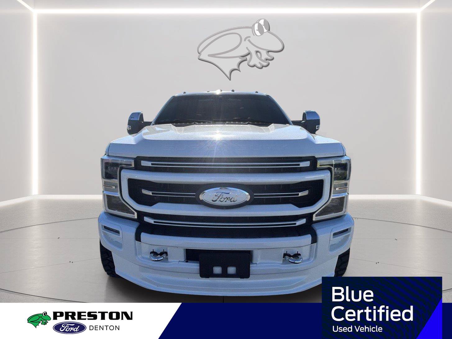 Used 2020 Ford F350 Platinum w/ Snow Plow Prep Package AWD/4WD image 7